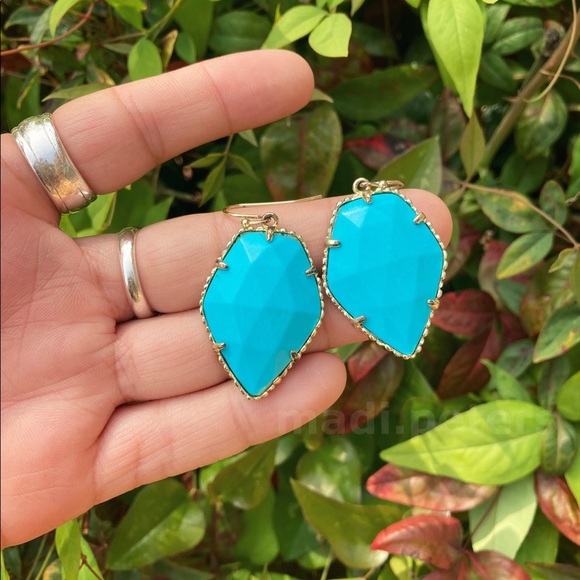 Kendra Scott Corley Earrings in Turquoise - Picture 5 of 8